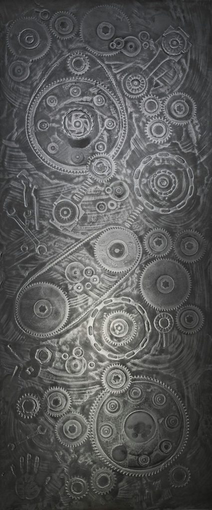 steampunk wall